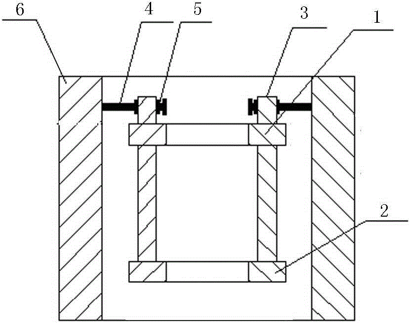Field mounting method for test chamber