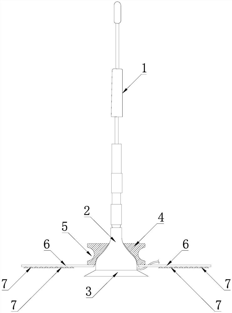 Antenna oscillator capable of being installed conveniently at different radians