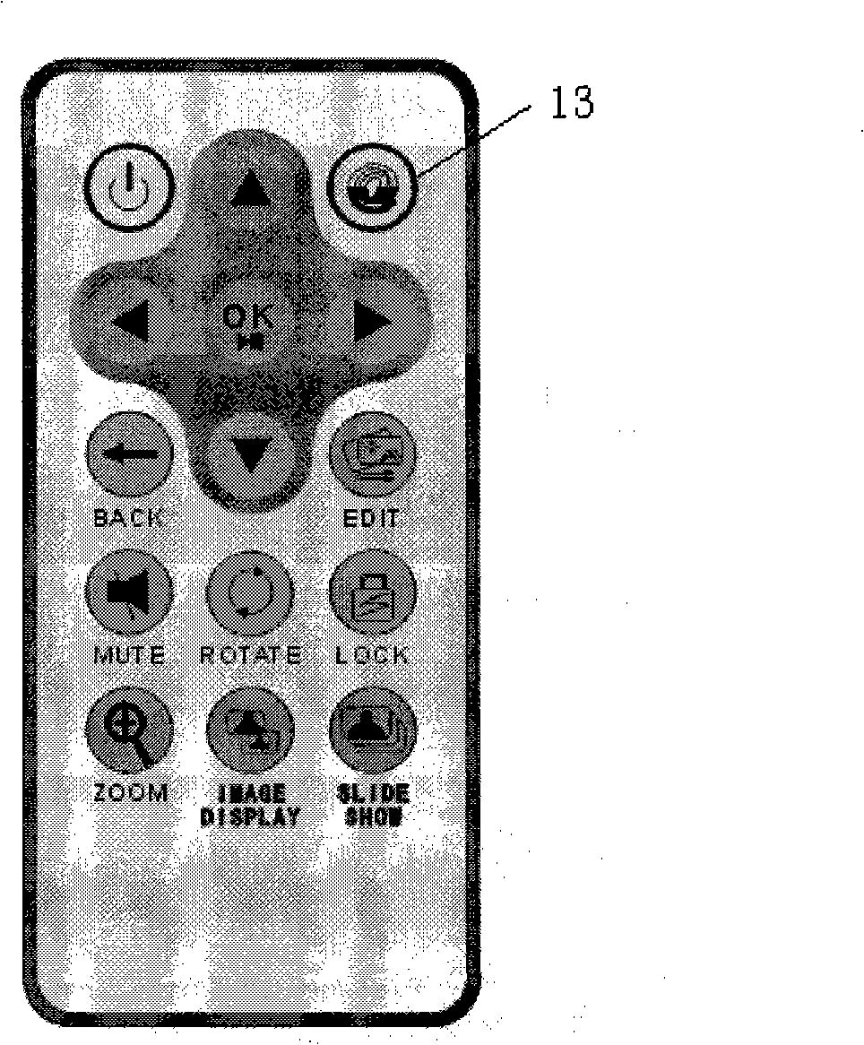 Multifunctional network digital display equipment with novel structure and its operation method