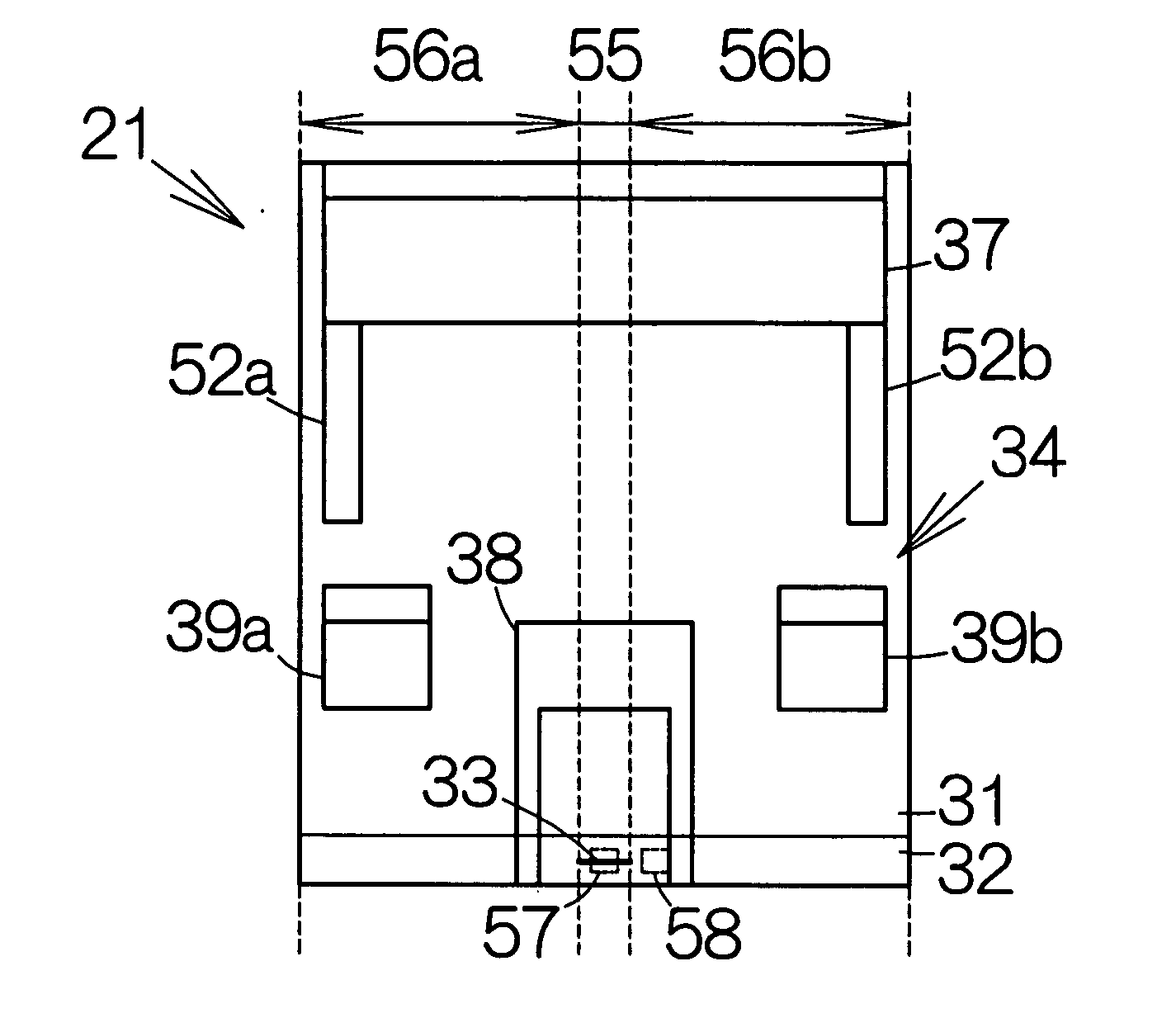 Head slider having protruding head element and apparatus for determining protrusion amount of head element