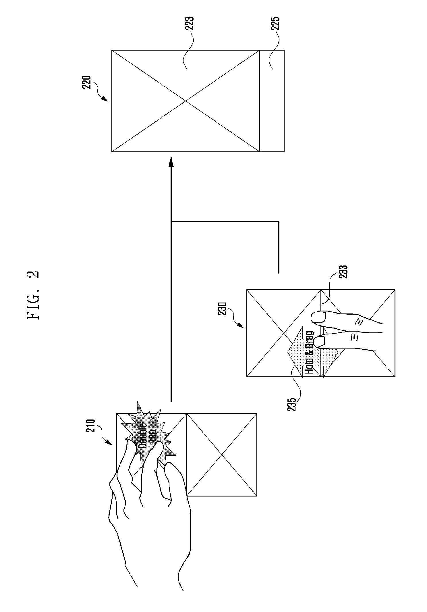 Apparatus and method for controlling split view in portable device