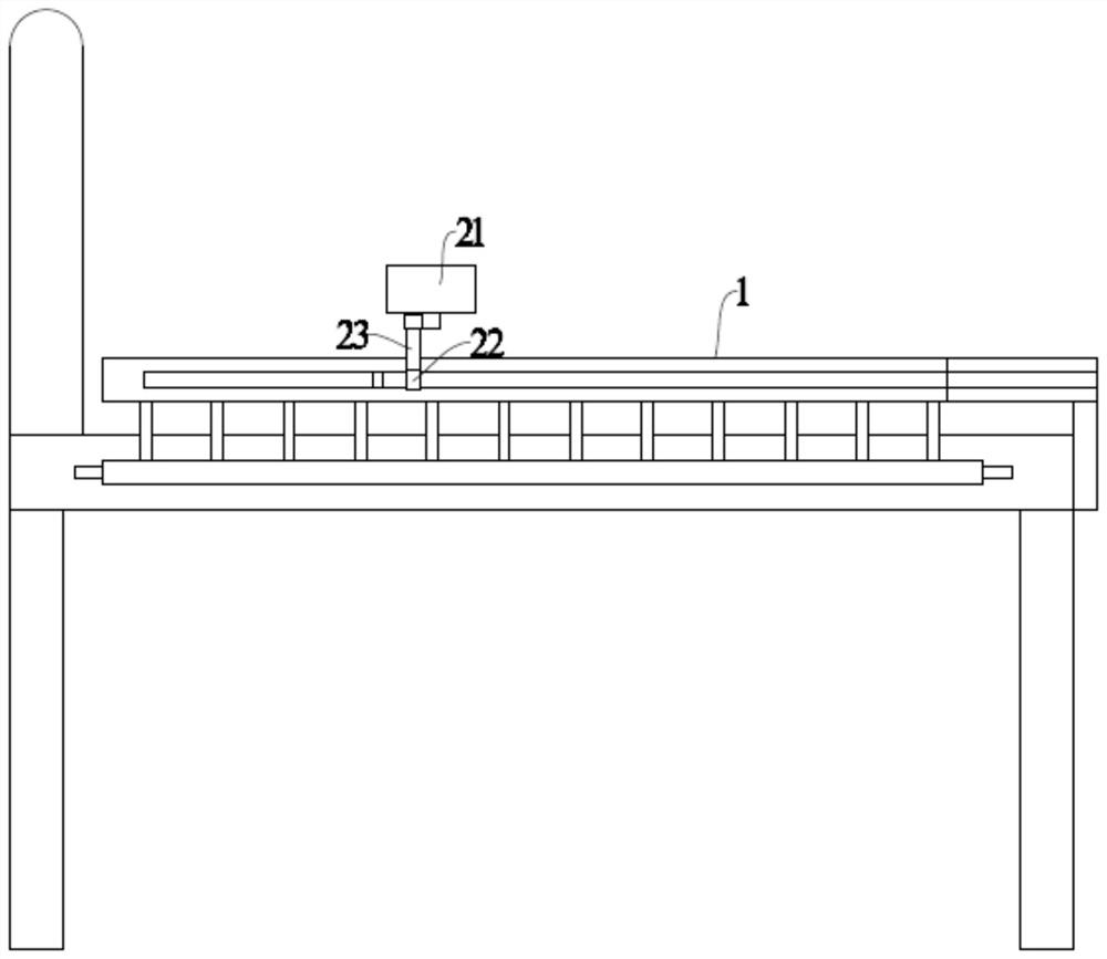 Mobile remote monitoring and diagnosis robot used on sickbed guardrail