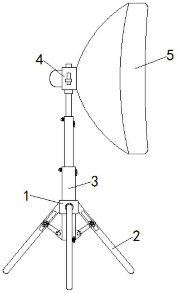 E-commerce live broadcast light color switching light supplementing device