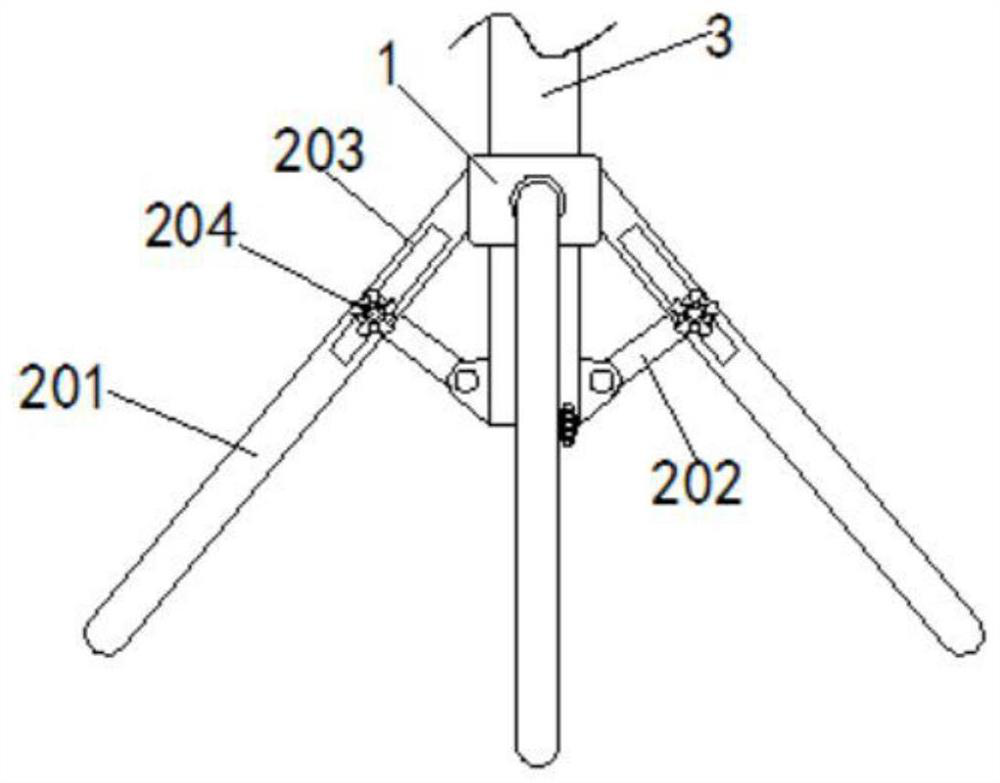 E-commerce live broadcast light color switching light supplementing device