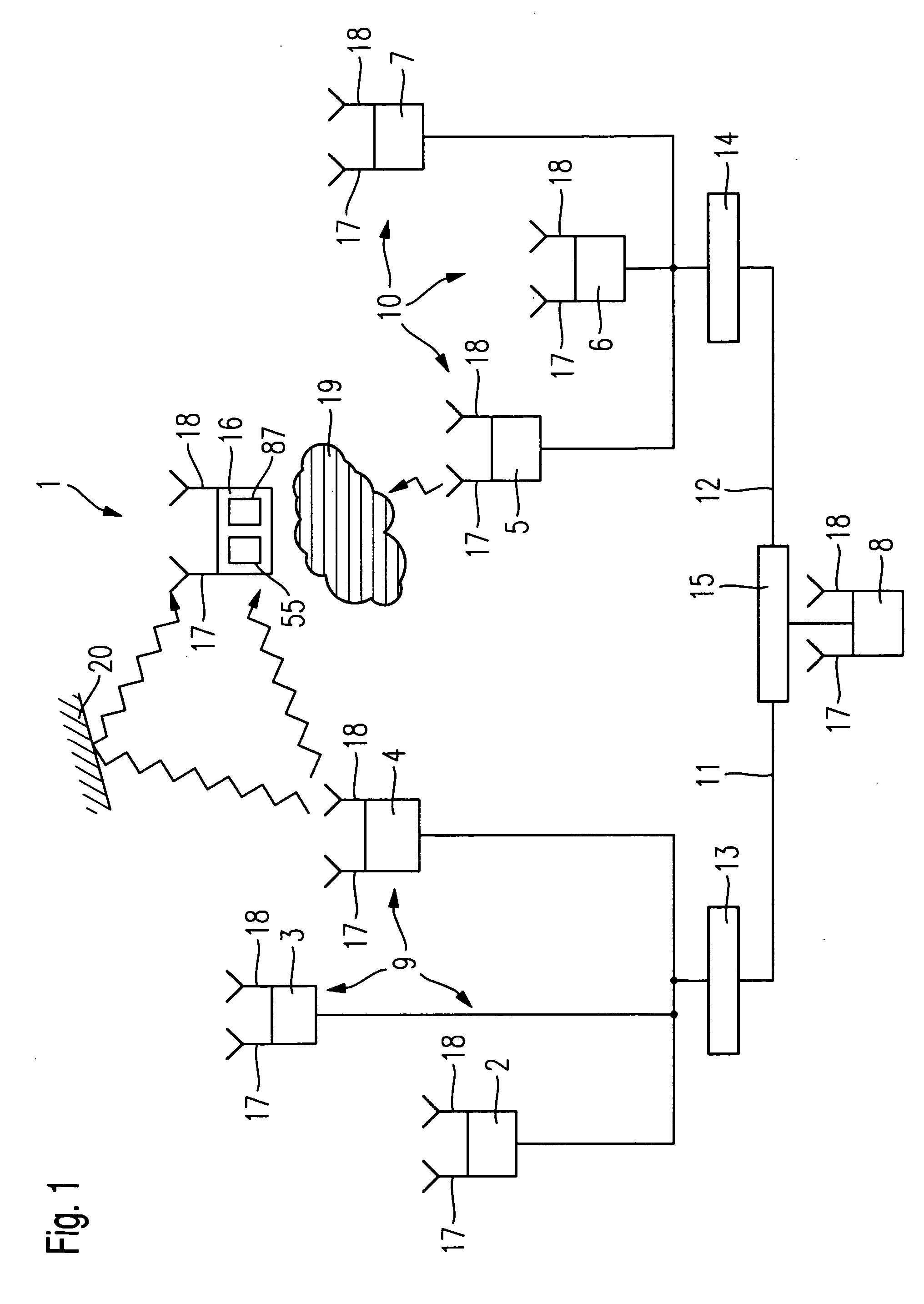 Method for Monitoring the Synchronism of Transmitters in a Common Wave Network