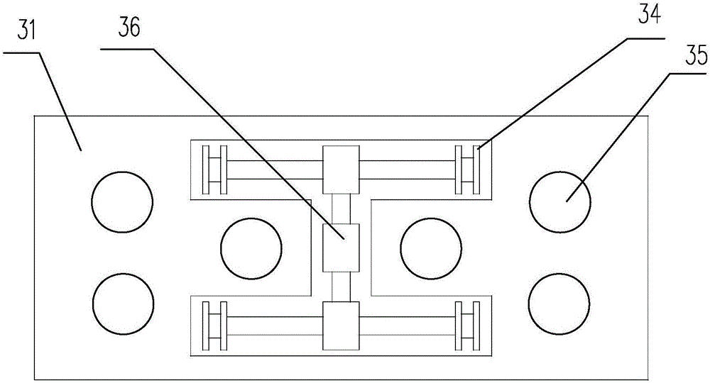 Device for treating pollutants in penaeus vannamei aquaculture pond