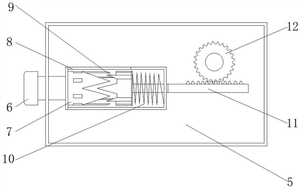 Novel high-watertightness aluminum alloy door