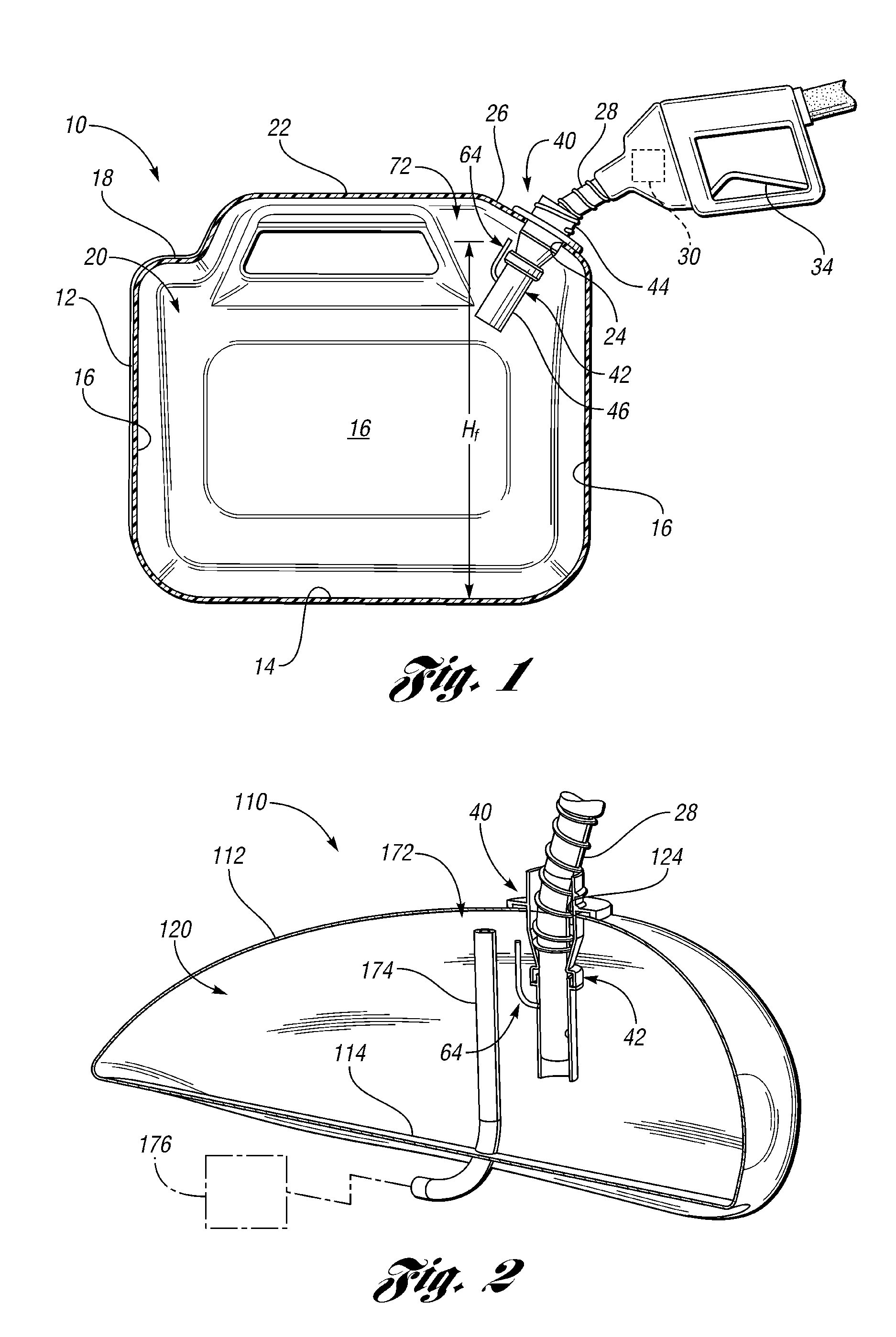 Overfill prevention control for fluid storage container