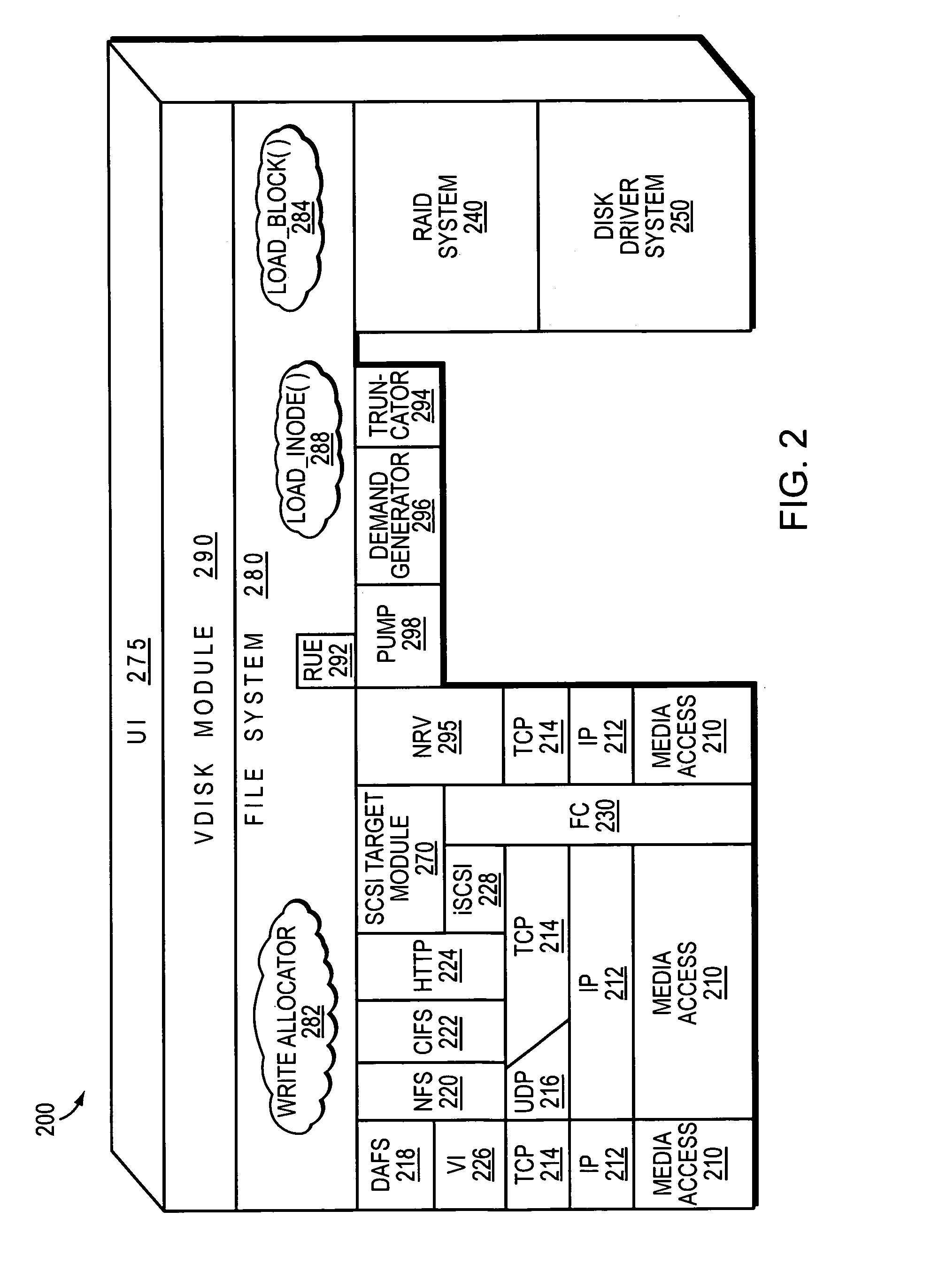 System and method for caching network file systems