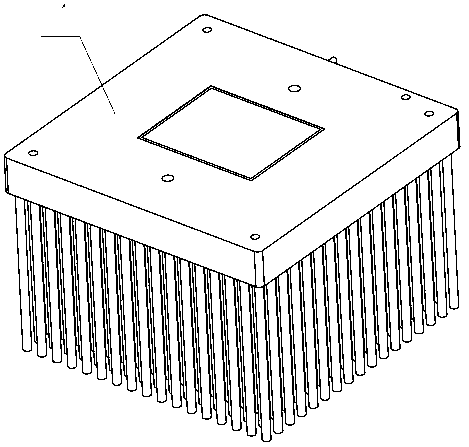 Copper-aluminum composite radiator and machining method thereof