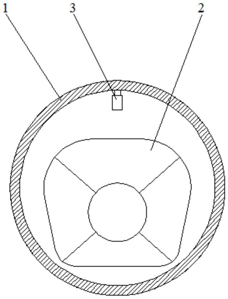 Laser trace vacuum pipeline gas detection device and method based on photoacoustic spectroscopy