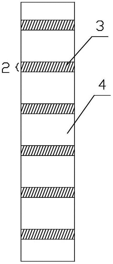 A high-efficiency photovoltaic heterogeneous ribbon