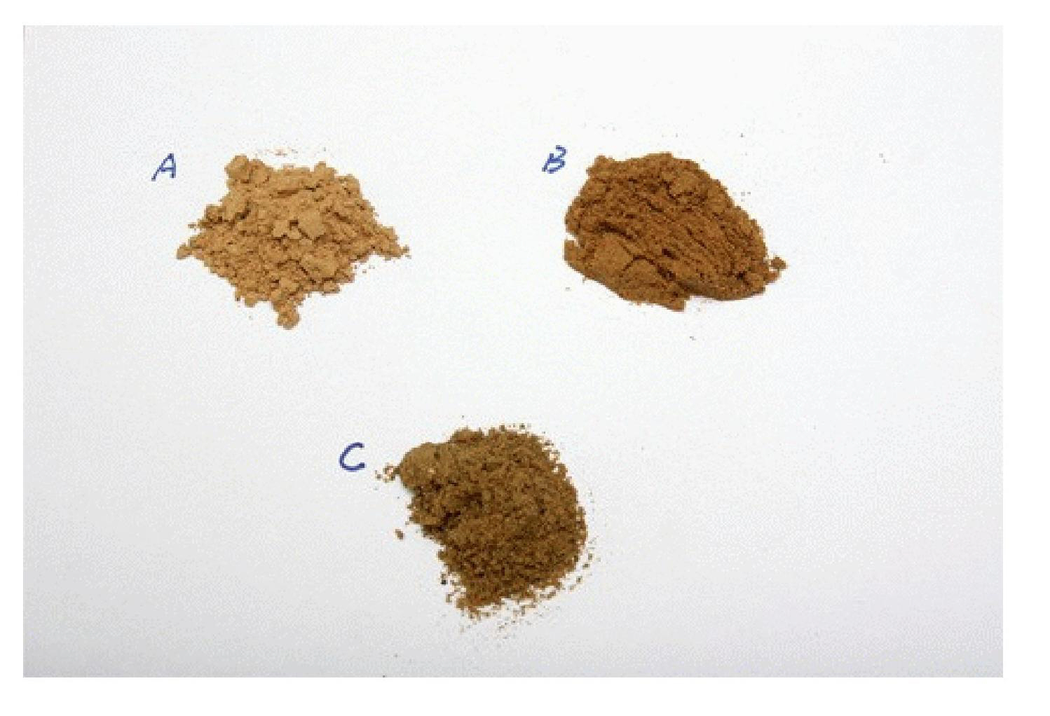 Process for de-coloring feather/feather meal degradation product and application of de-colored product