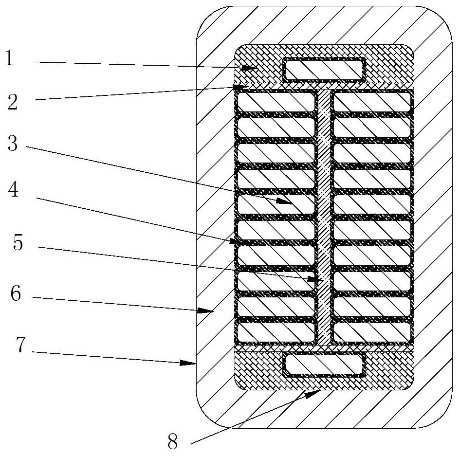 Manufacturing method of vacuum pressure impregnated stator bar for air-cooled hydroelectric generator