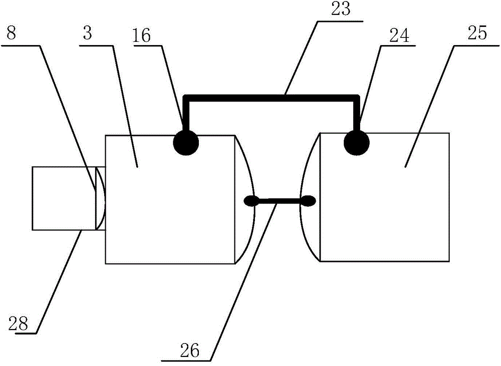 Debugging device and method for split type power level servo valve