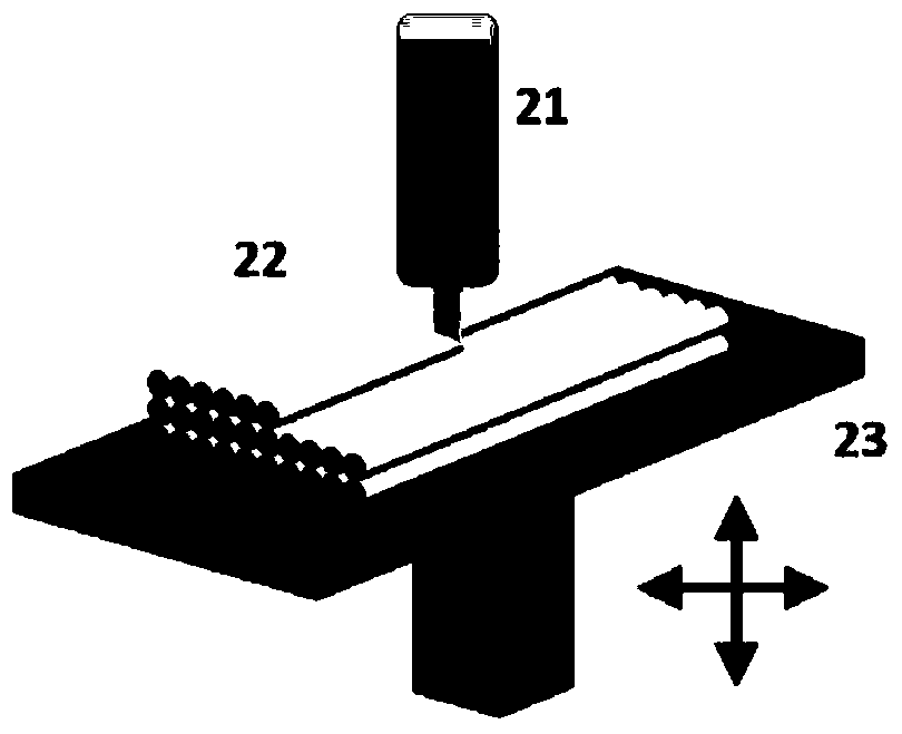 Cryogel three-dimensional structure, its preparation method and application