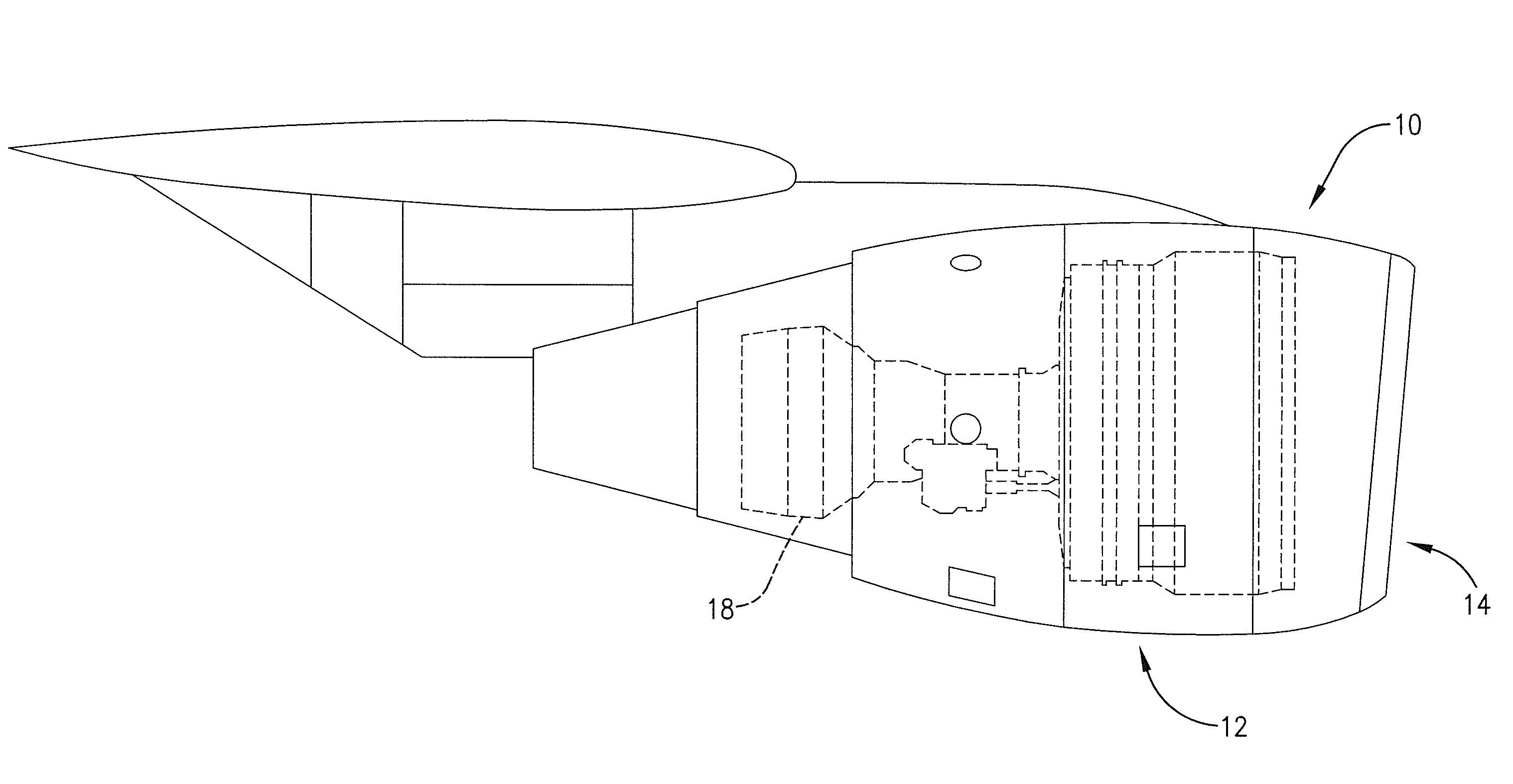 Converging blocker door system for use with a thrust reverser