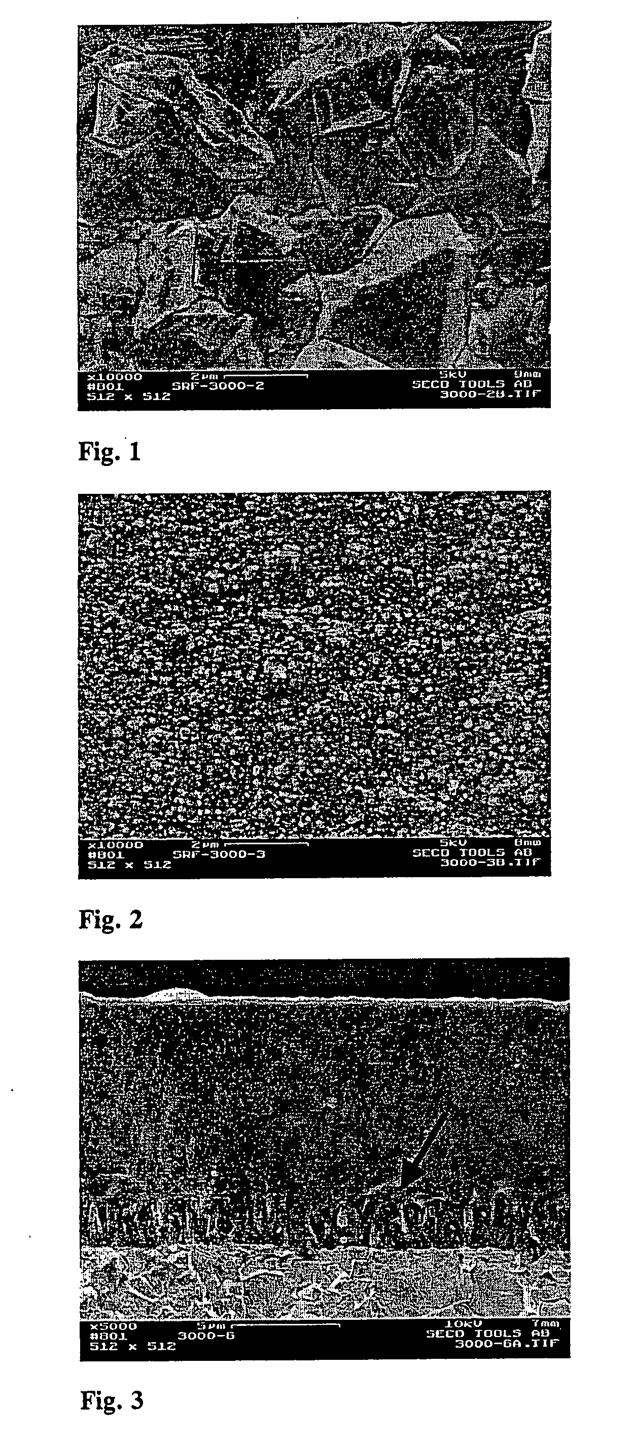 Coating with controlled grain size and morphology for enhanced wear resistance and toughness