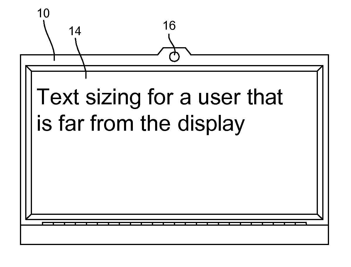 System and method for dynamically changing a display