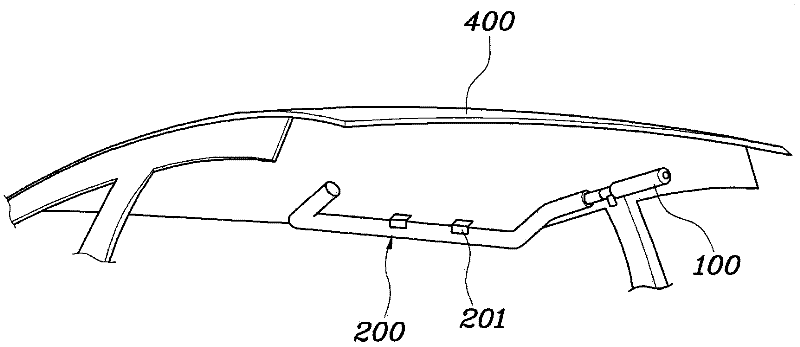 Roof airbag apparatus for vehicle