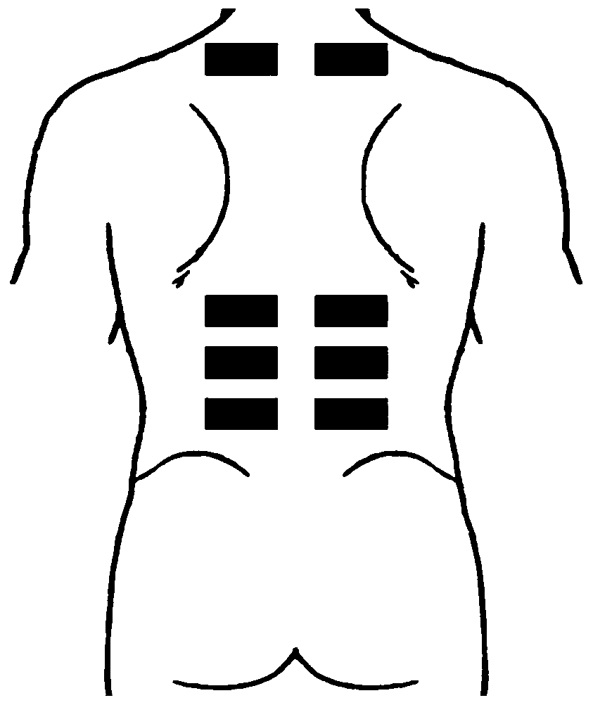 Flexible back posture correcting tool