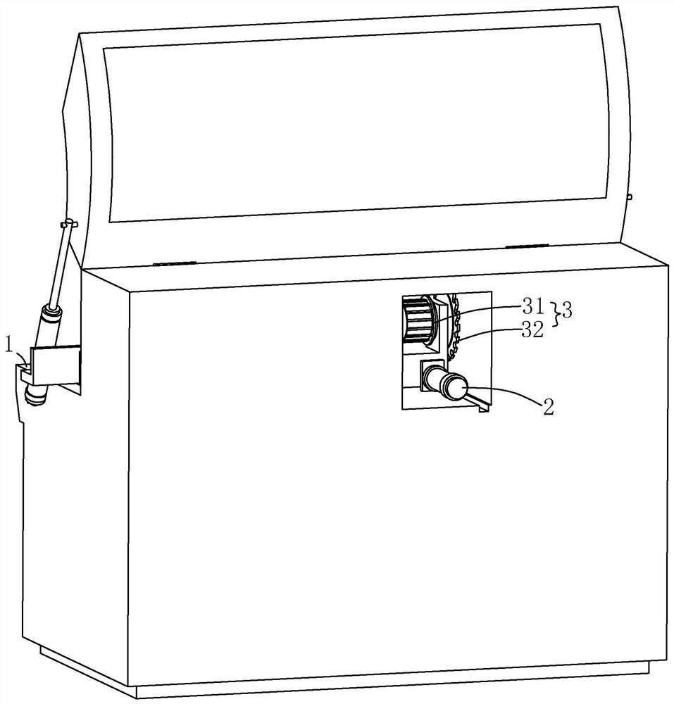 Full-automatic numerical control cutting saw for aluminum door and window corner connectors