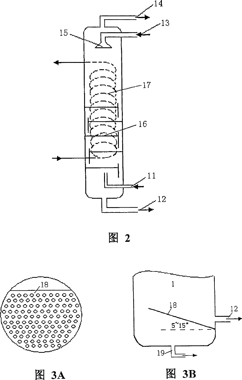 Method and device for low-pressure treatment of coalbed methane