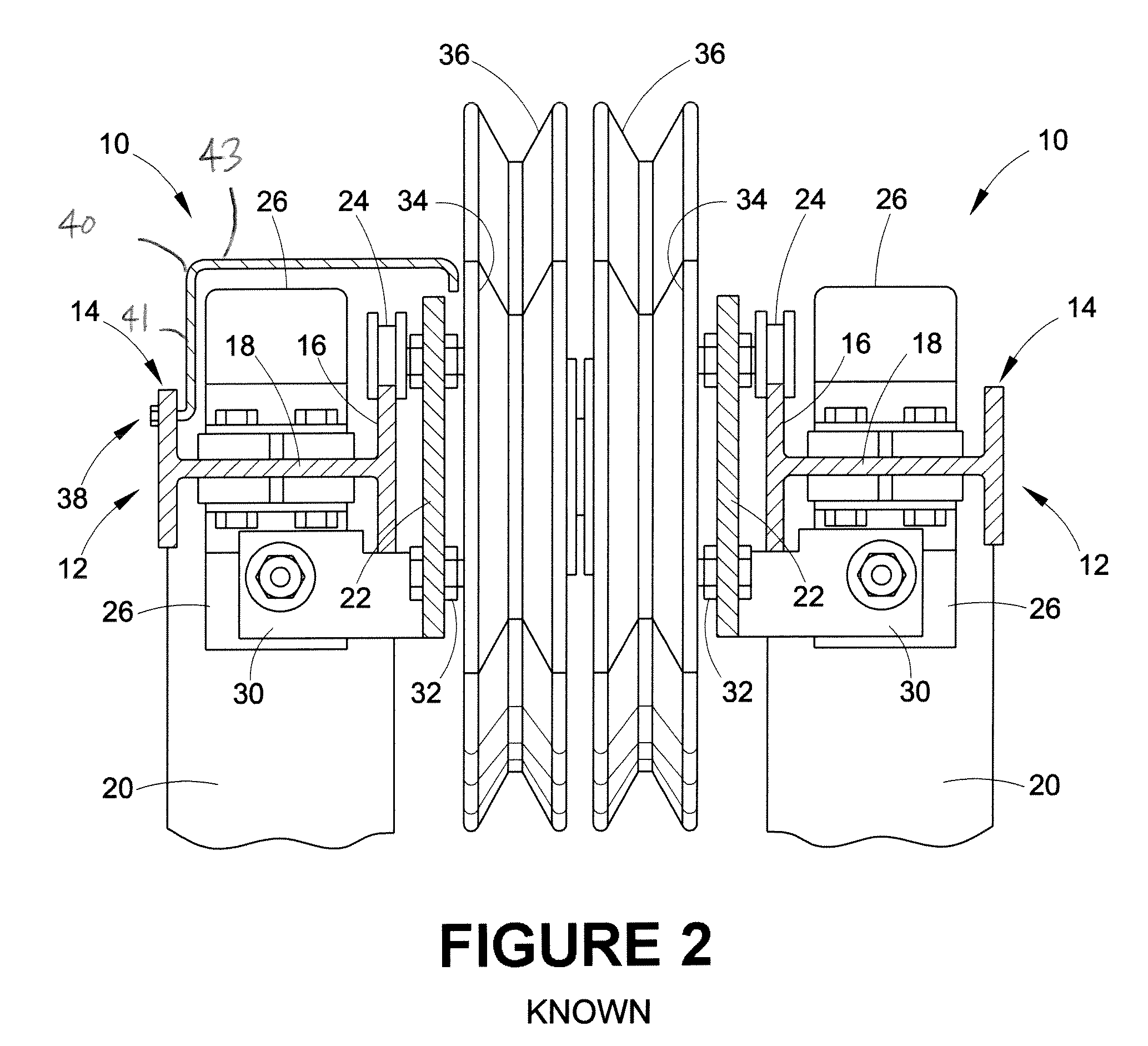 Tensioning device
