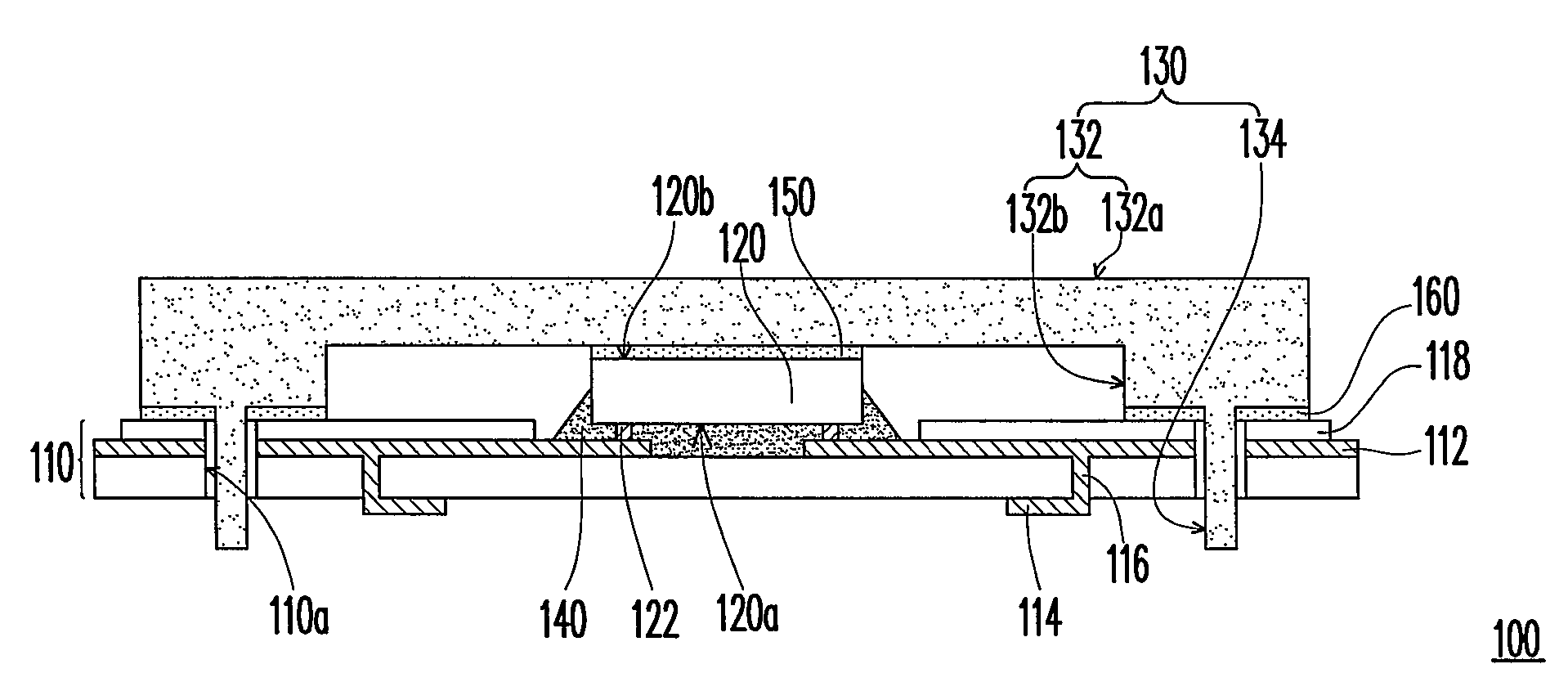 Light emitting chip package and light source module