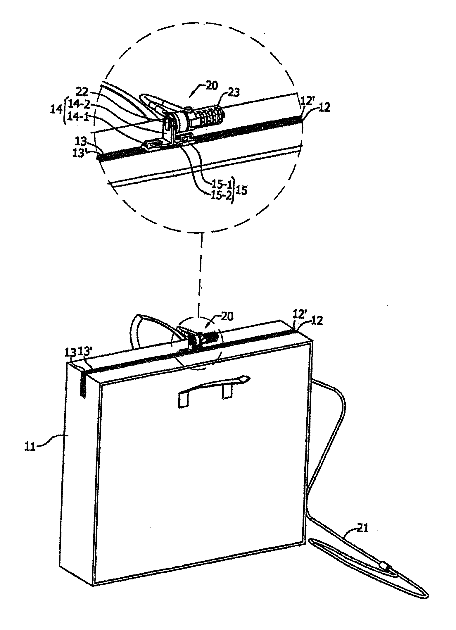 Bag with Anti-theft function cross reference to related application