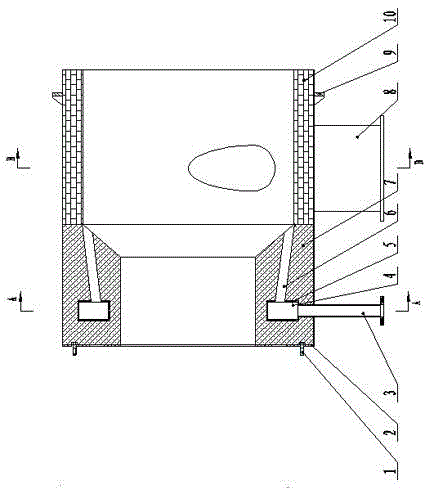 pulverized coal combustion channel