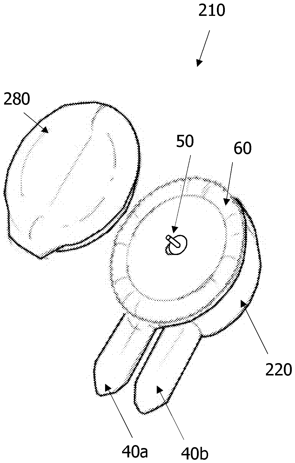 Blood collection device with integrated absorbent material