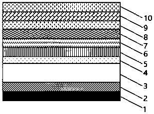 All-inorganic perovskite layer and preparation method and application thereof