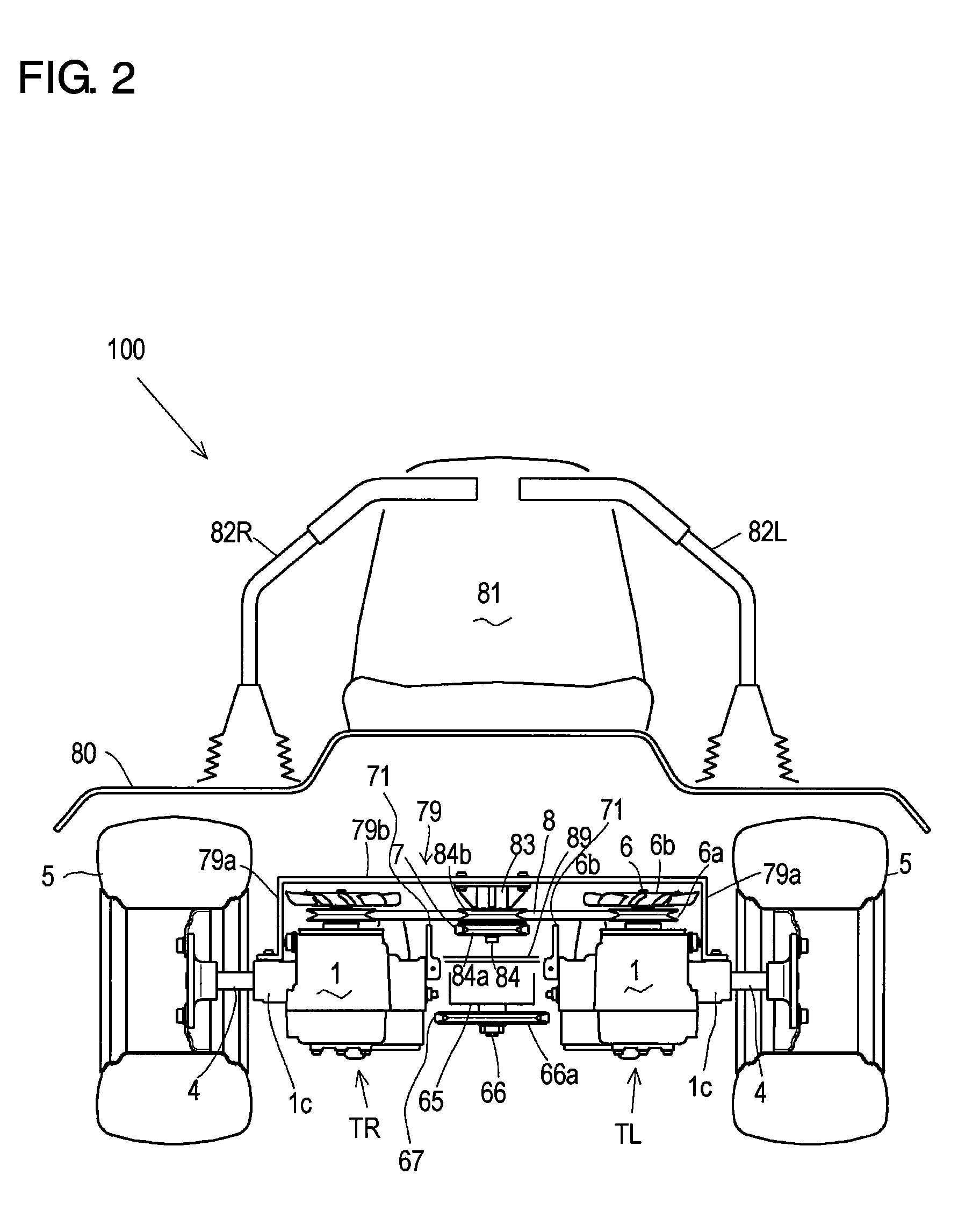 Power Transmission System and Vehicle With It