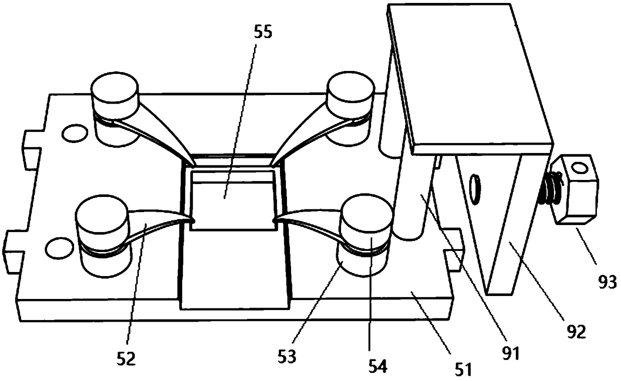 Auxiliary laser repeating punching method and device for ceramics based on static solution
