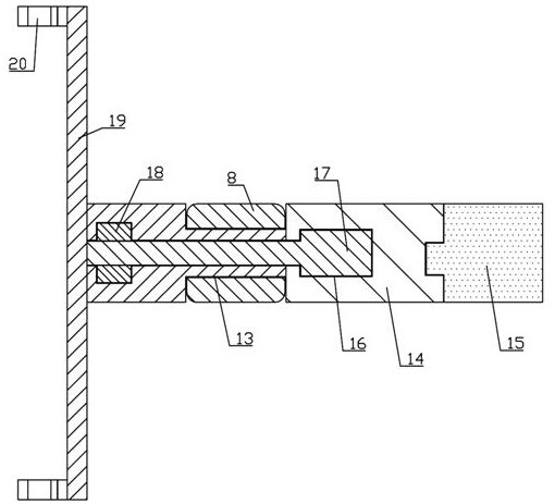 Rotary mechanical arm of hydraulic manipulator