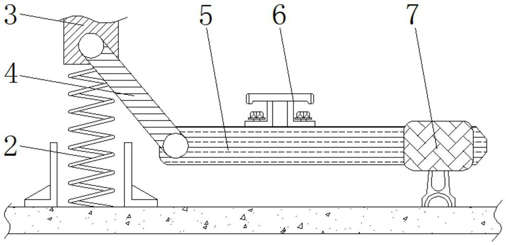 Uniform grinding device used for shaft hardware and facilitating automatic overturning