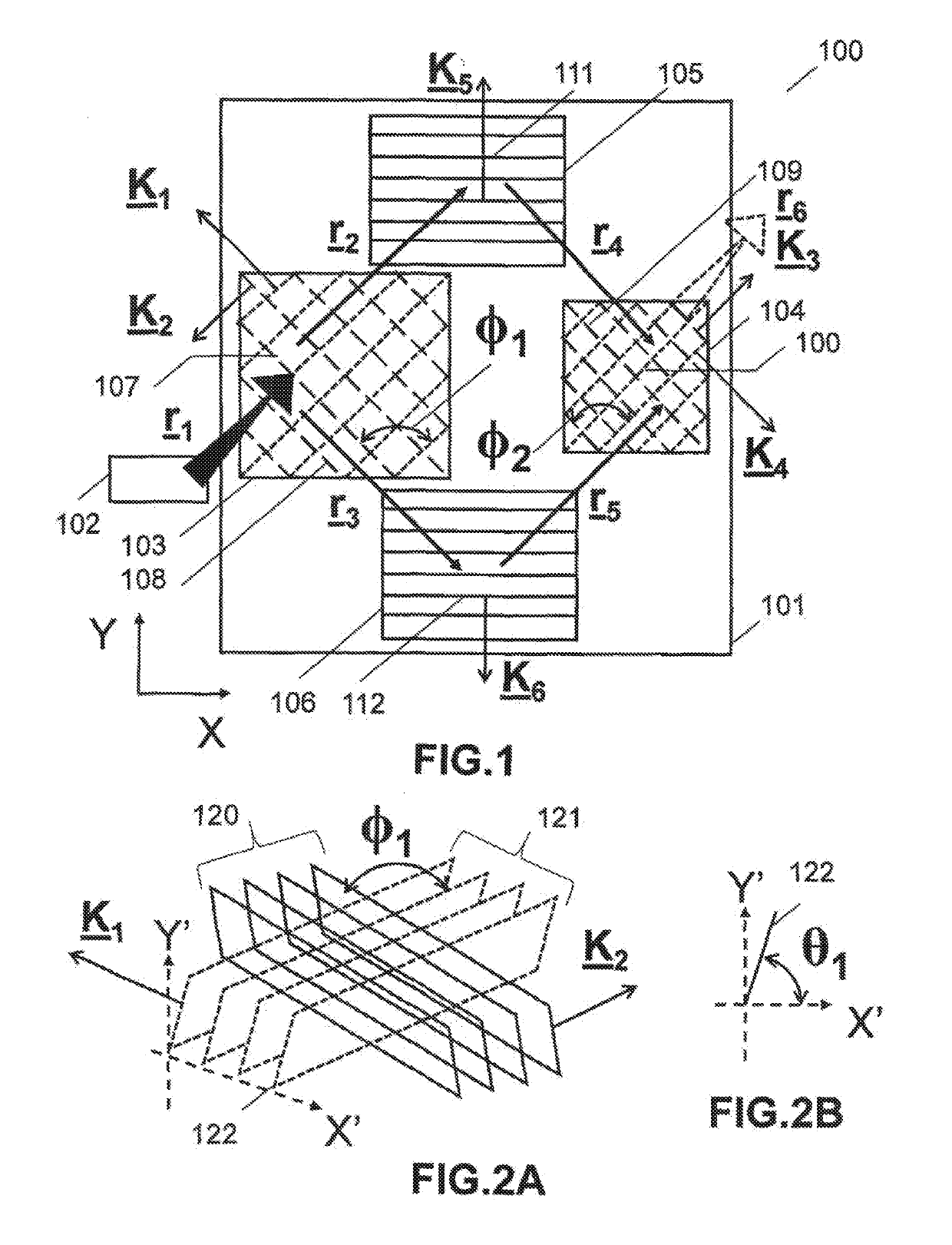 Method and Apparatus for Providing a Polarization Selective Holographic Waveguide Device
