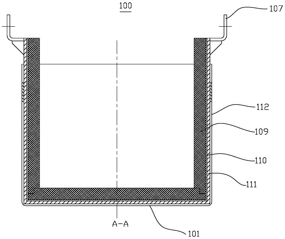 Composite type pony ladle and production method thereof