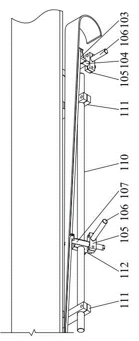 Novel folding belt locating and paperboard folding guide mechanism