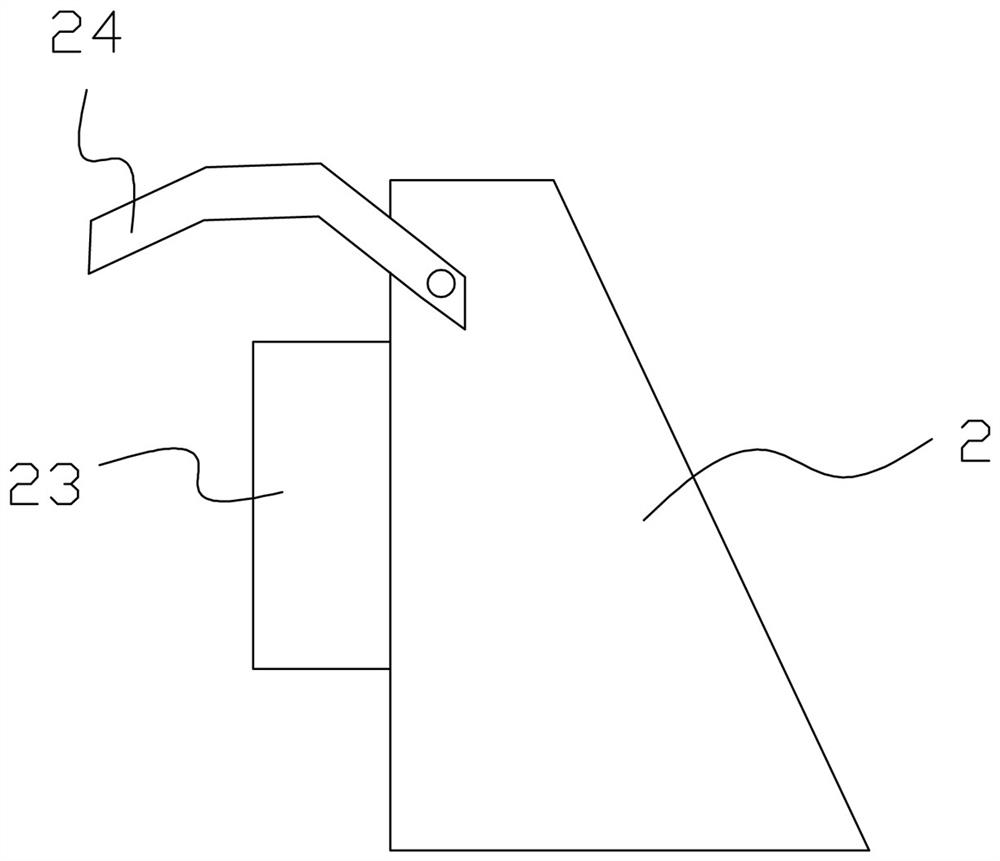 An elevator safety gear structure