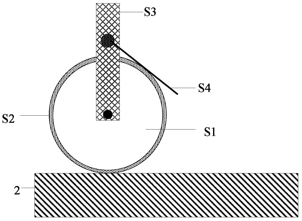Method for ohmic contact between copper indium gallium diselenide and molybdenum and solar cell preparation method