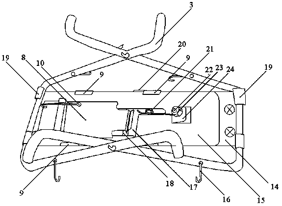 Pillow with height capable of being cyclically transformed