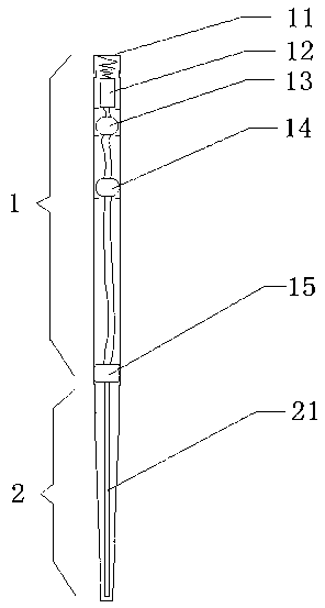 Scald-protecting chopsticks