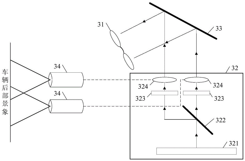 A vehicle window display system and method