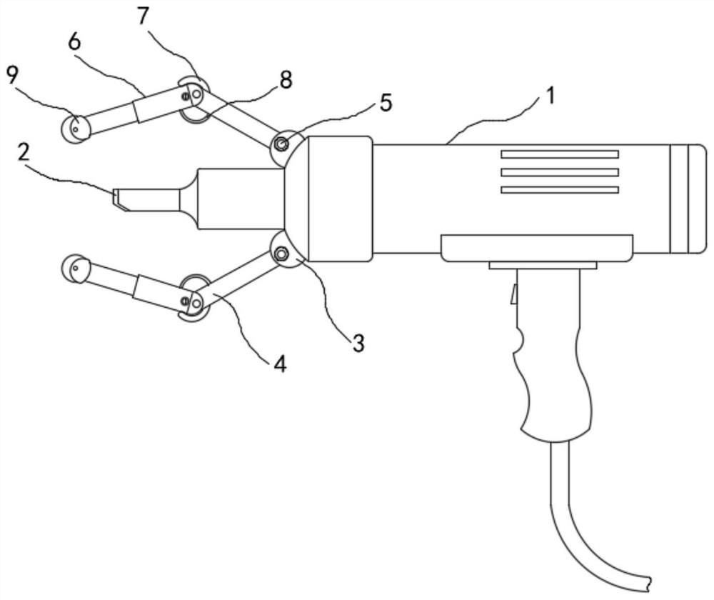 Adjustable ultrasonic welding gun