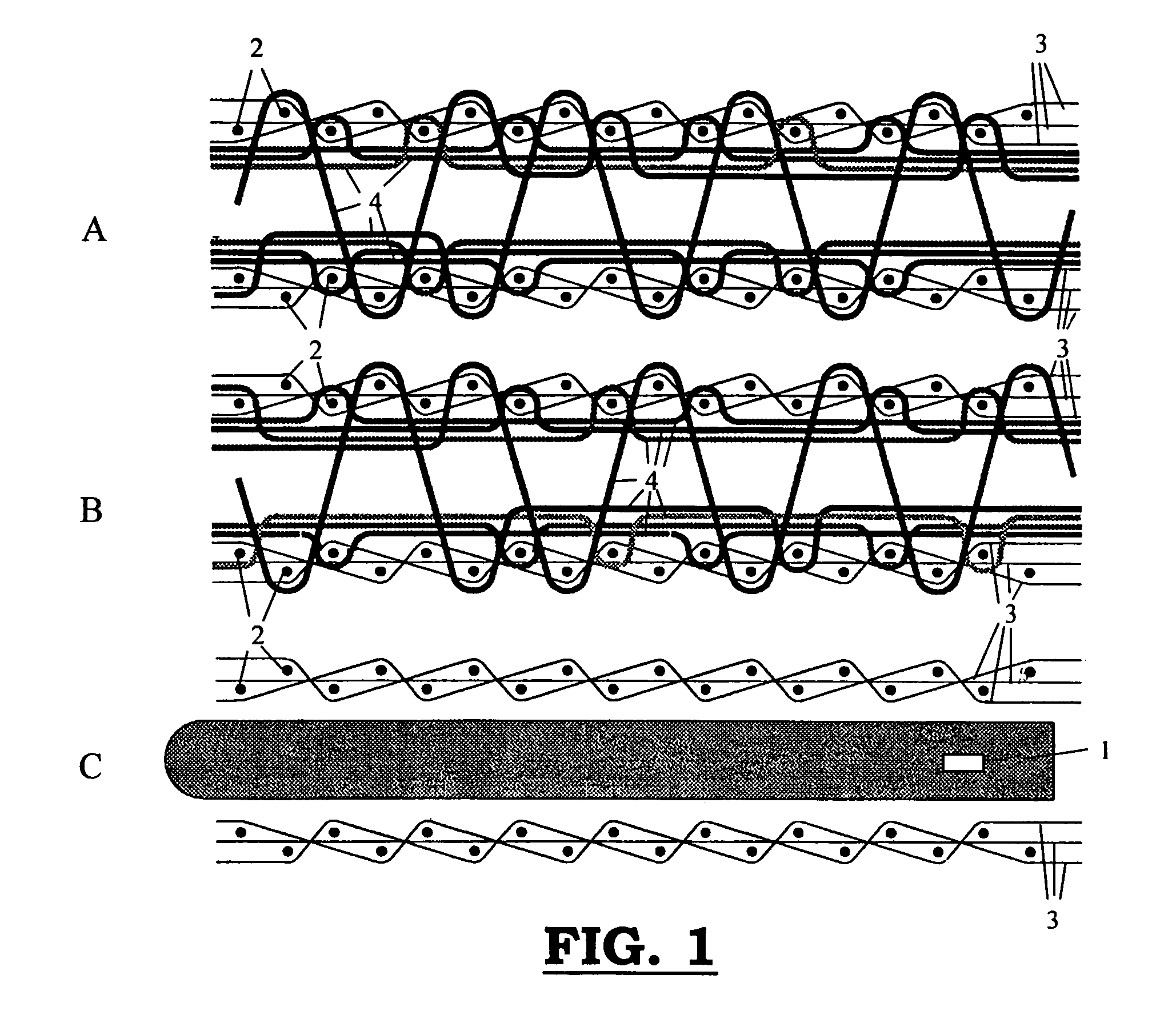 Method for weaving face-to-face fabrics, fabric woven according to such a method and face-to-face weaving machine for carrying out such a method