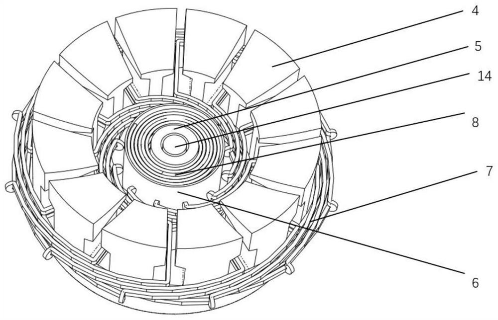 A magnetic levitation spherical electric drive actuator