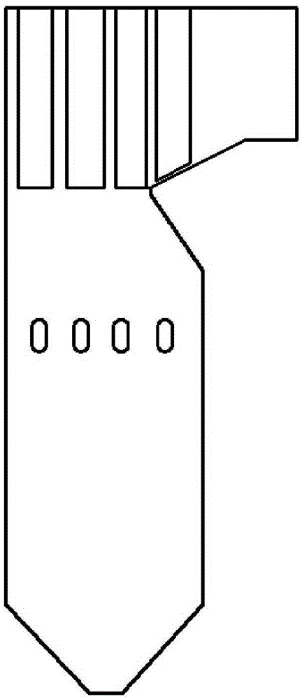 Obtaining method of combustion characteristics under different proportions of ccofa wind and sofa wind after boiler renovation