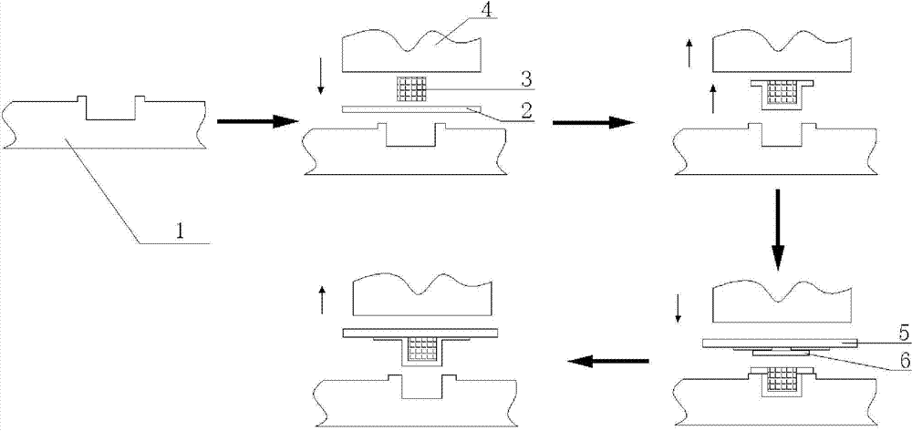 Polymer film circuit board and electronic component interconnection method